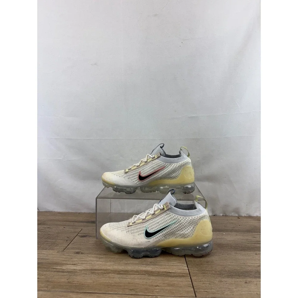 Nike Vapormax Flyknit 2021 SE Shoes DQ7758 100 7 Youth 8 Women's